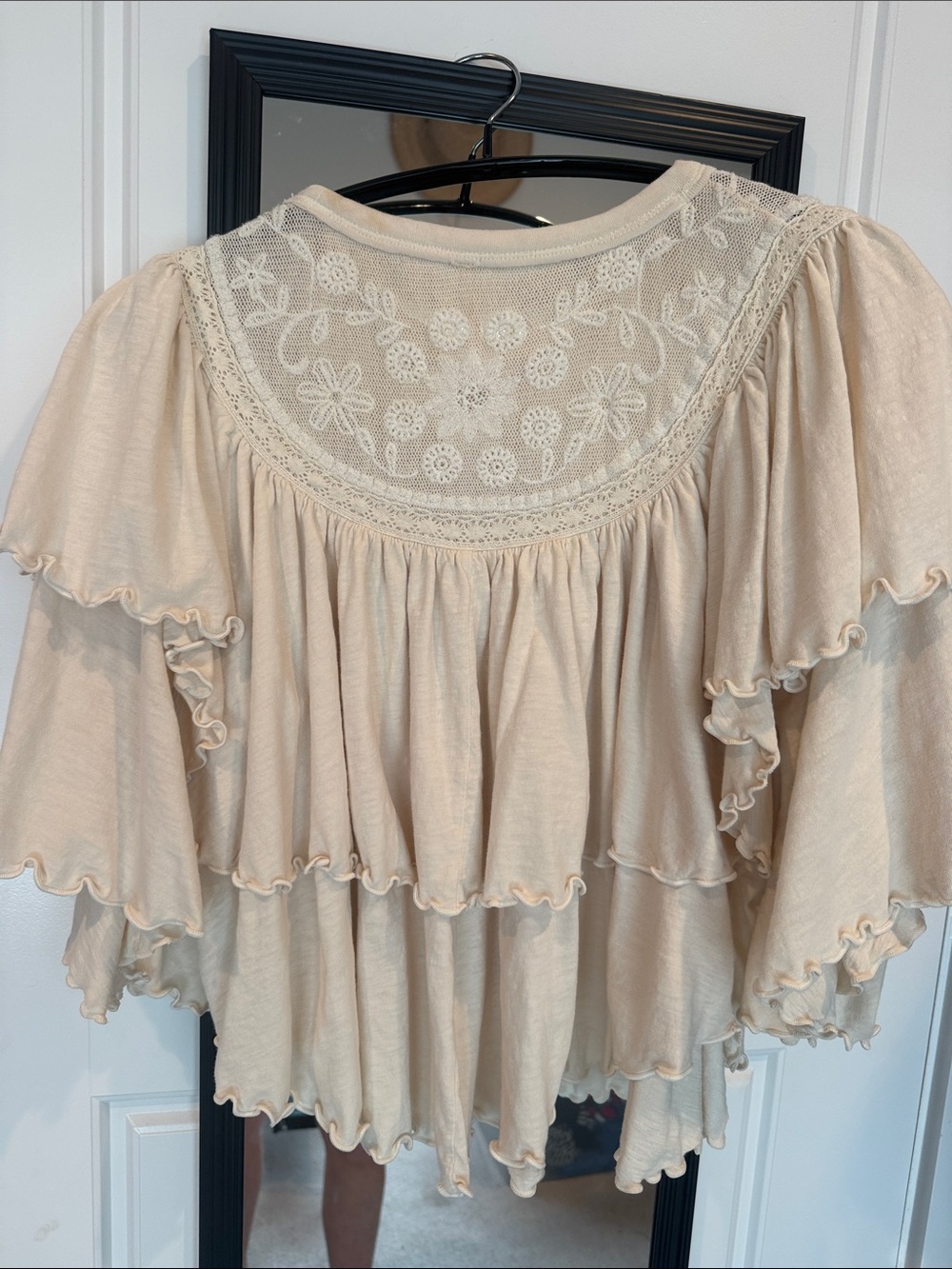 We the free garden party  Top - Cream - Picture 2 of 2